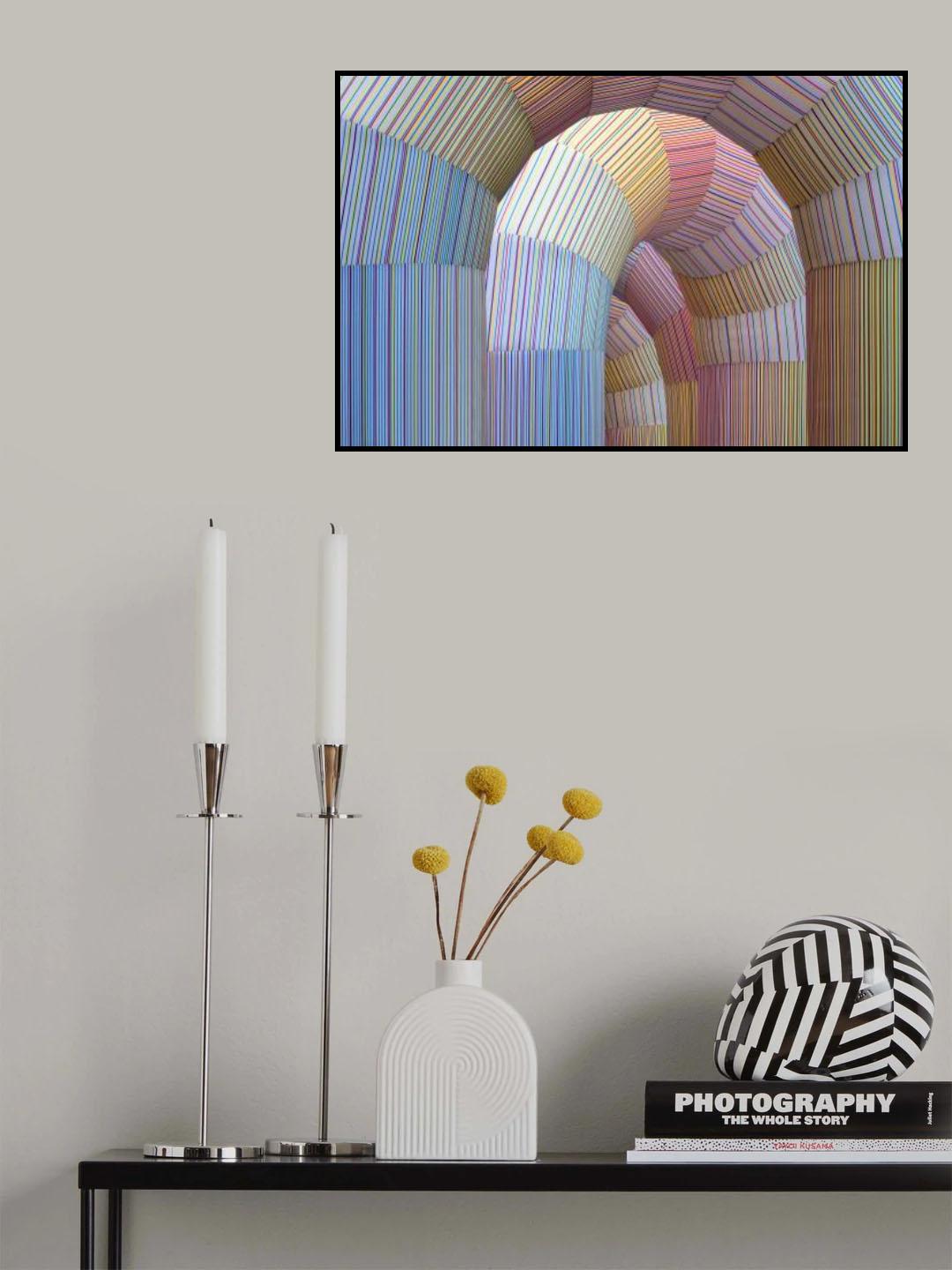 Arches Of Creativity Poster och Canvastavla
