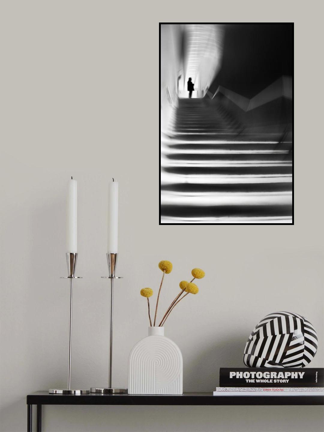 The staireway Poster och Canvastavla