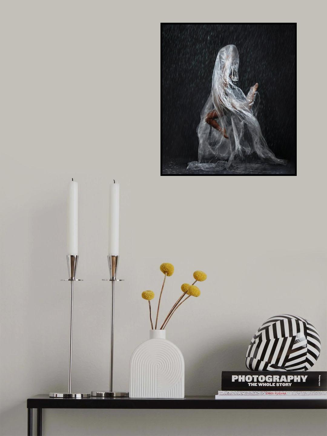 Jumping in the rain Poster och Canvastavla