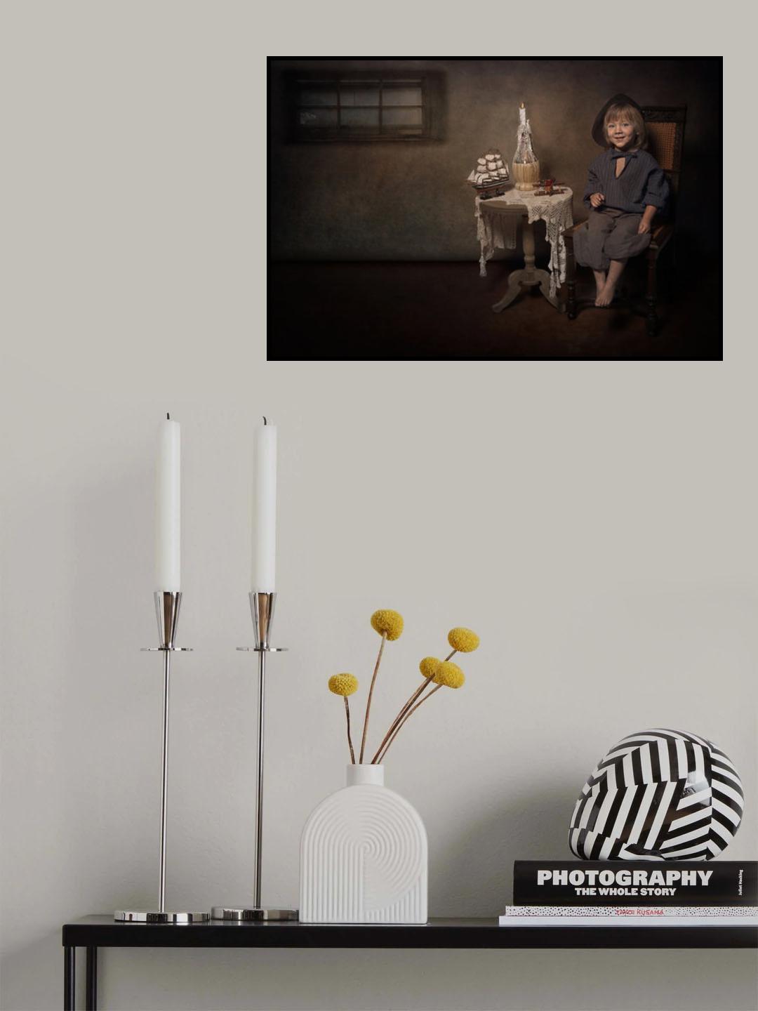 Happy little boy Poster och Canvastavla