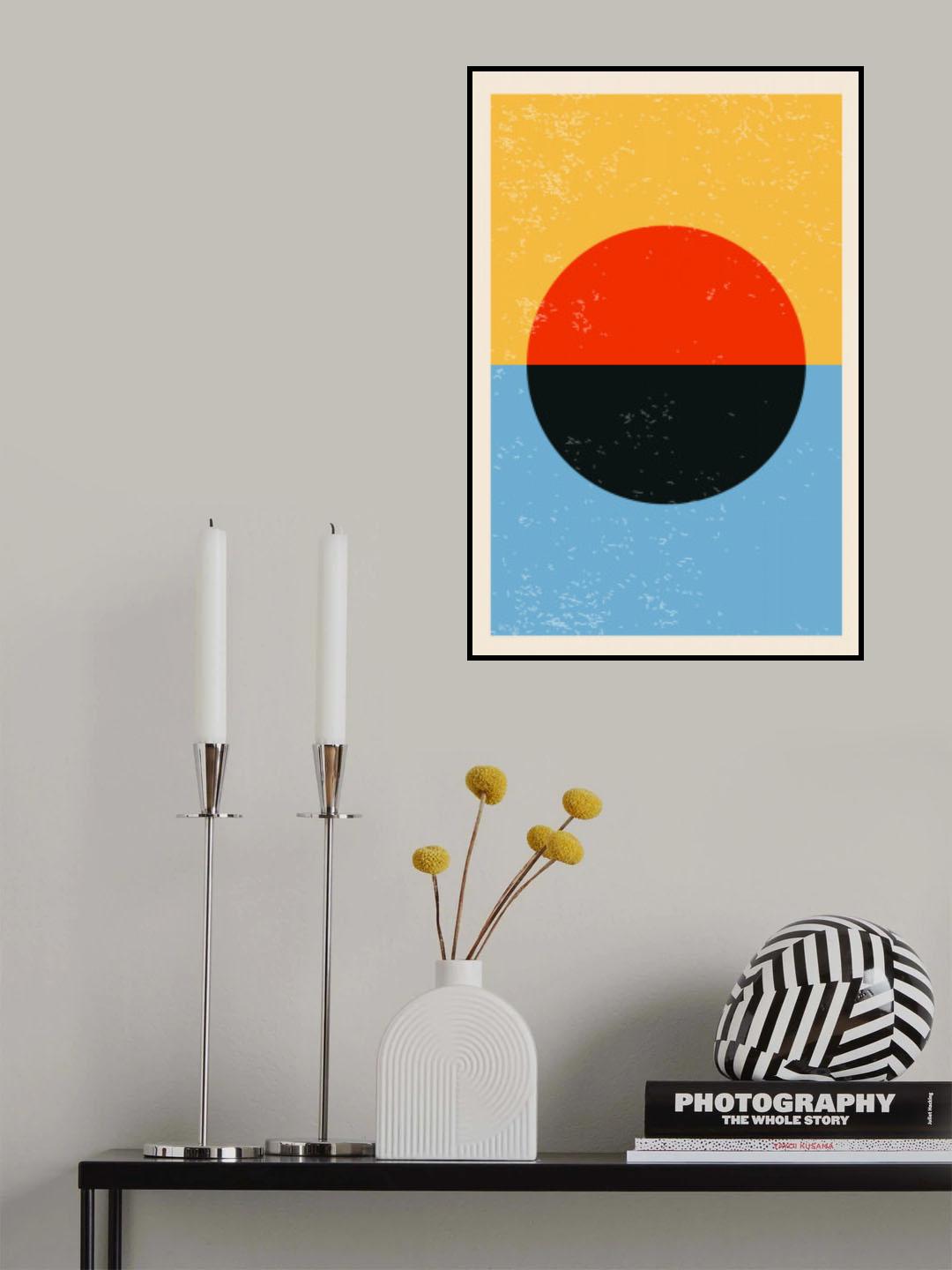 Minimal Abstract Shapes Series #17 Poster och Canvastavla