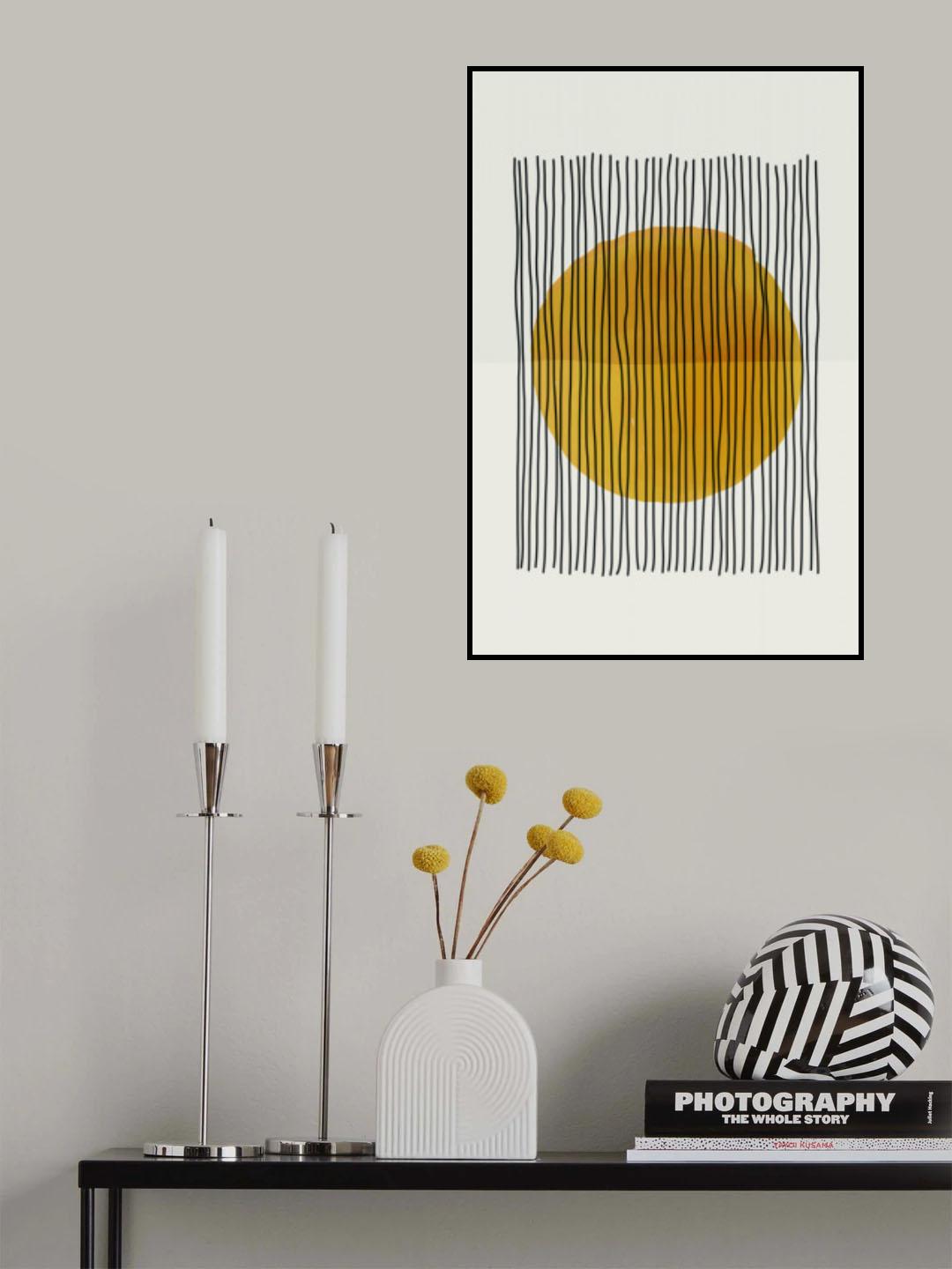 Boho Suns Series #4 Poster och Canvastavla