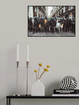 Police Made A Wall Art Poster och Canvastavla