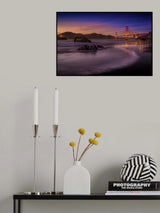 Golden Gate Bridge Fading Daylight Poster och Canvastavla
