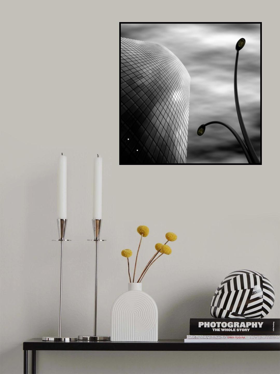 Shell Building Poster och Canvastavla