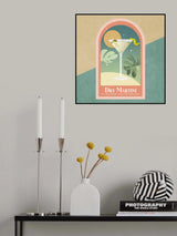 Kokteyl Dry Martini Poster och Canvastavla
