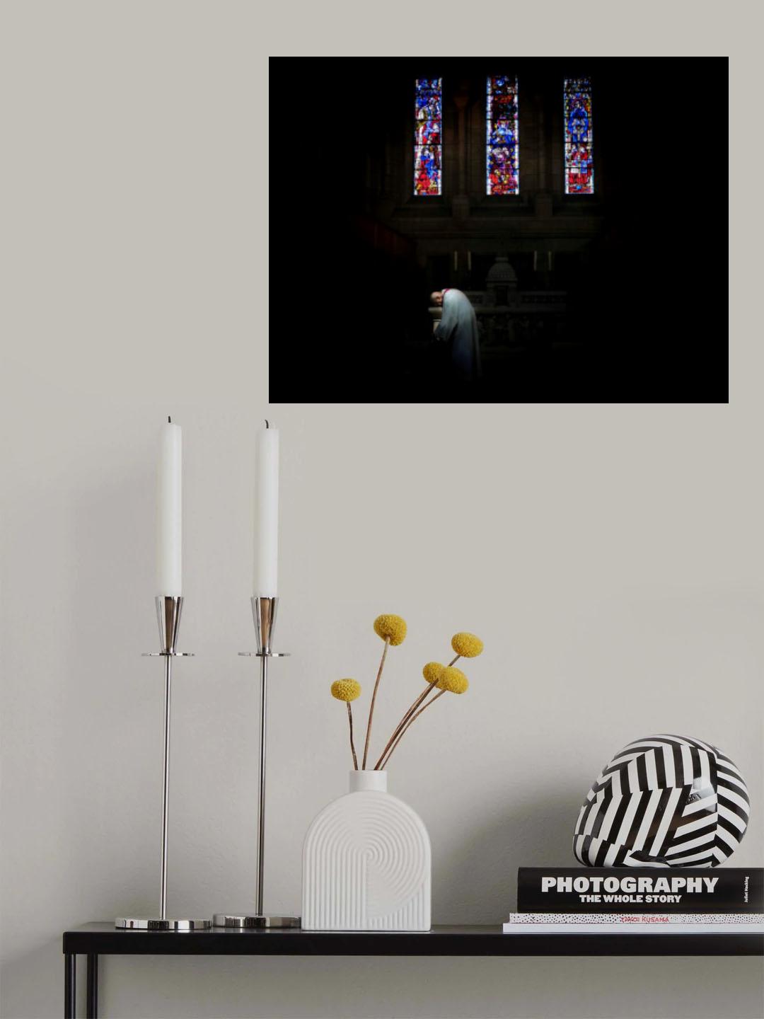 Sacred Poster och Canvastavla