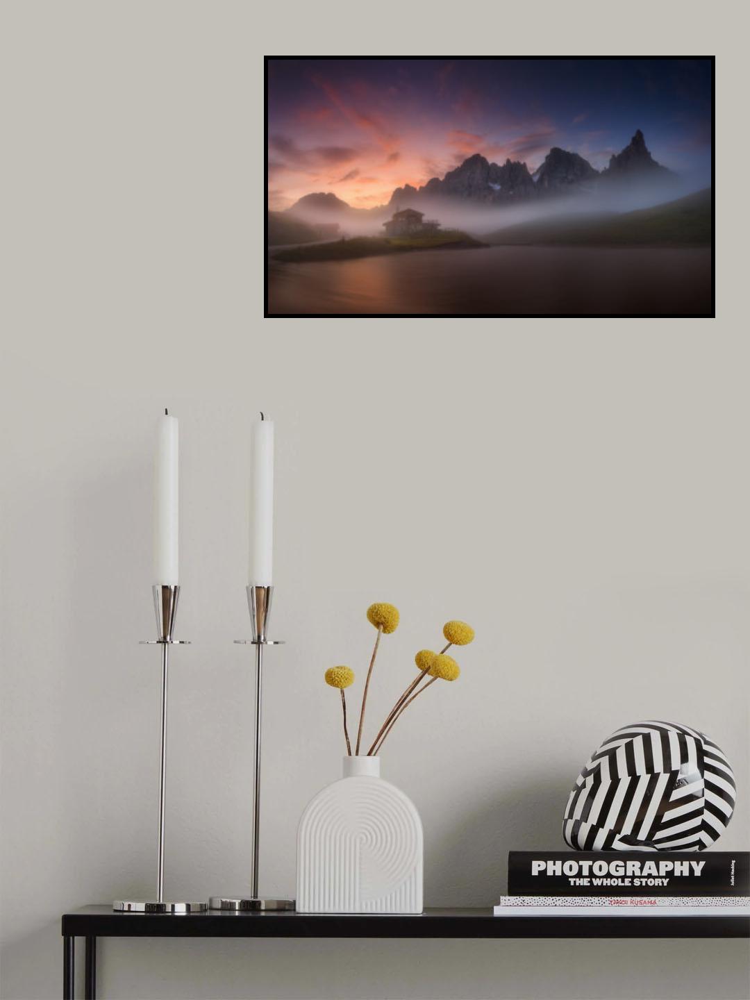 Baita Segantini Poster och Canvastavla