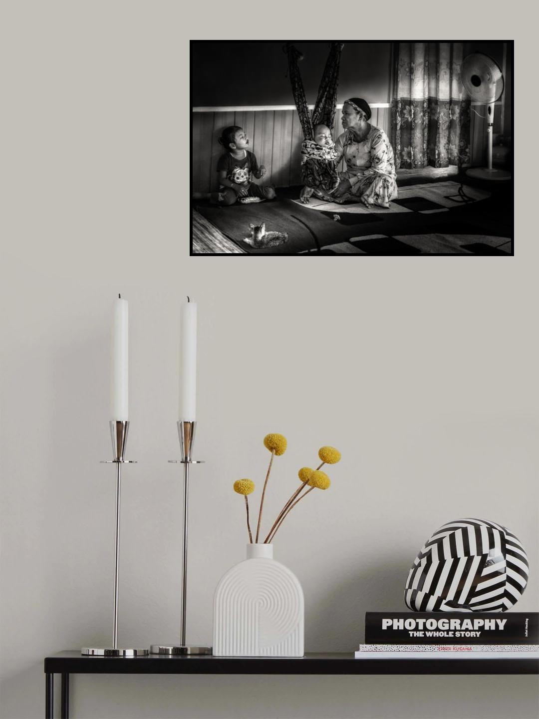 BAPUKUNG Poster och Canvastavla