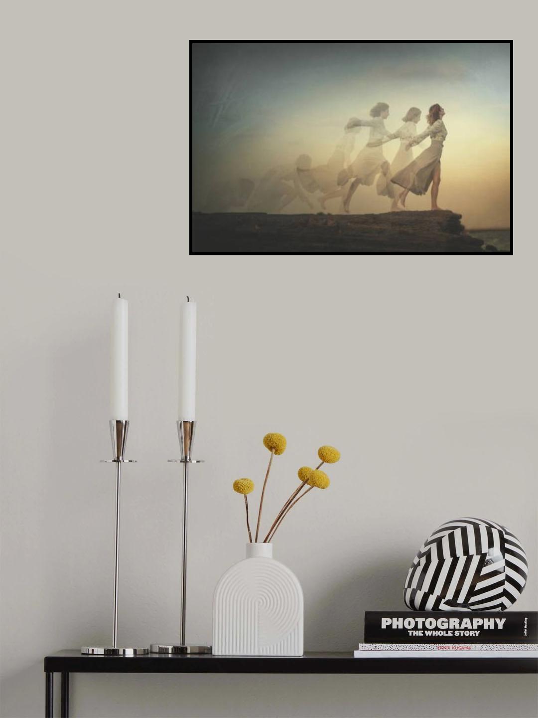 Never down Poster och Canvastavla