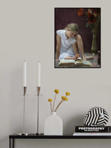 Bookworm Poster och Canvastavla