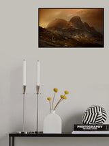 Bergwetter_01 Poster och Canvastavla