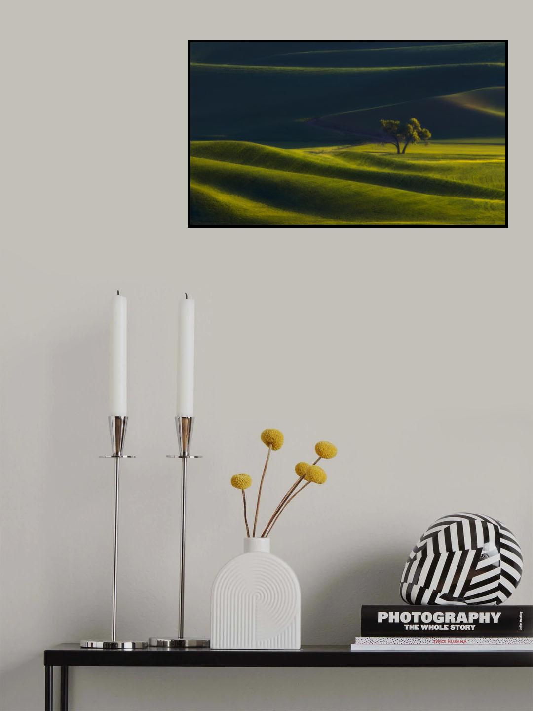 Twin Oaks Poster och Canvastavla