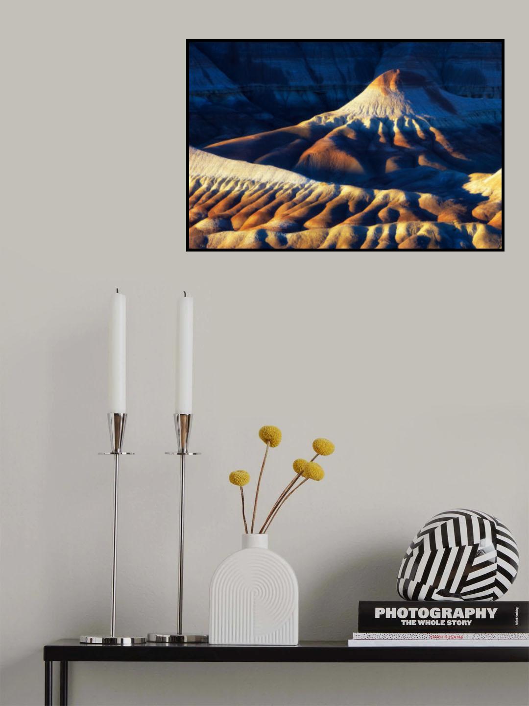 Desert Sunset Poster och Canvastavla