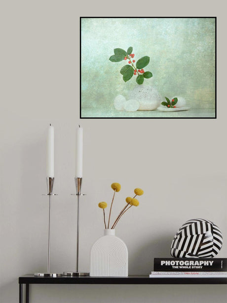 Holly Berries Poster och Canvastavla