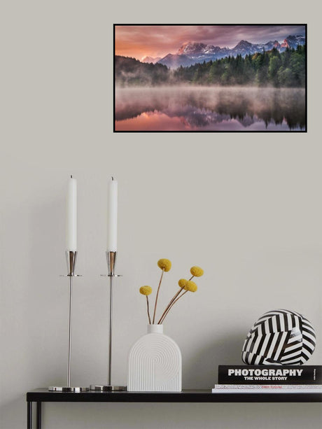 Sunrise at the Lake Poster och Canvastavla
