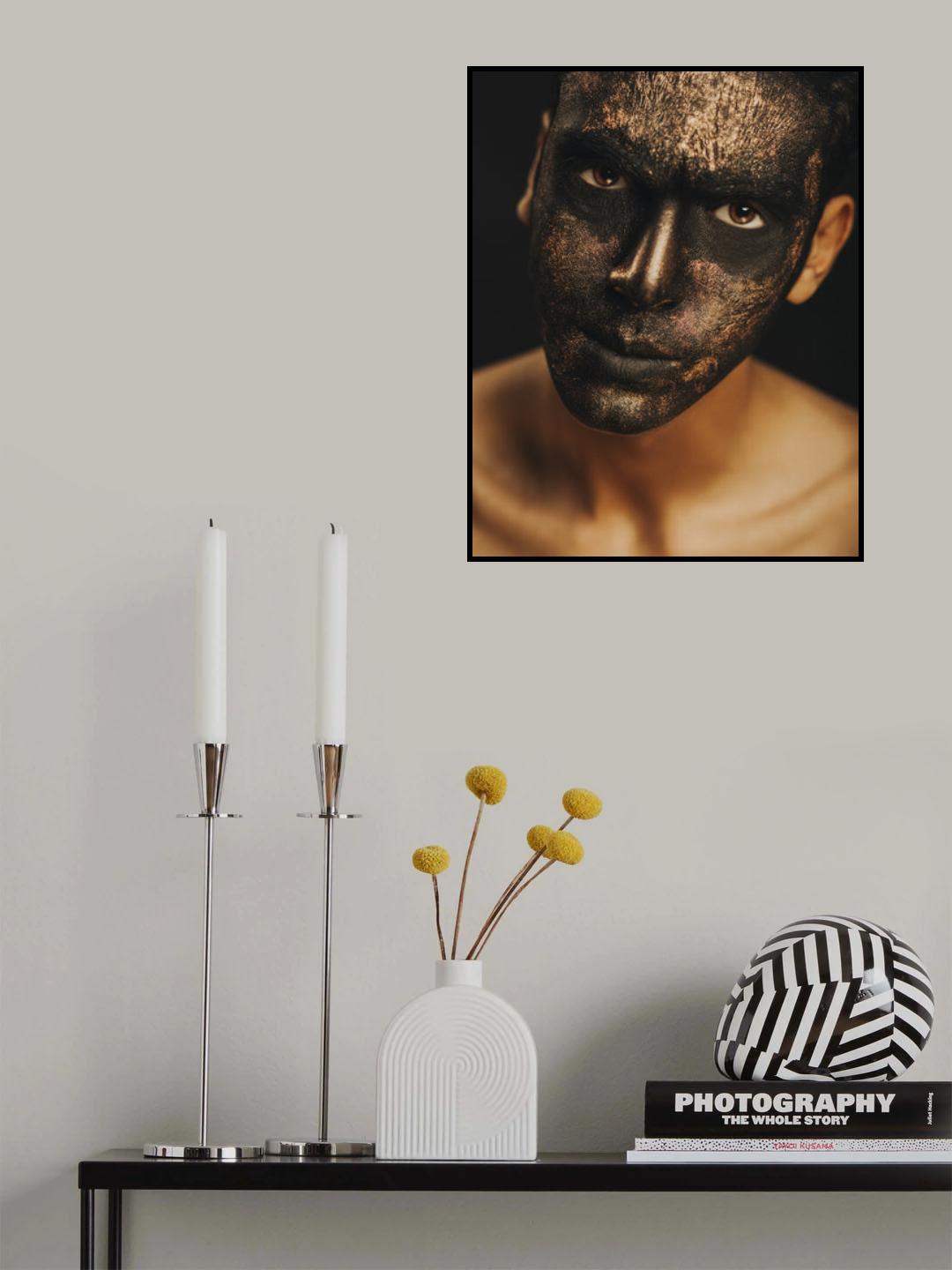 gold men Poster och Canvastavla