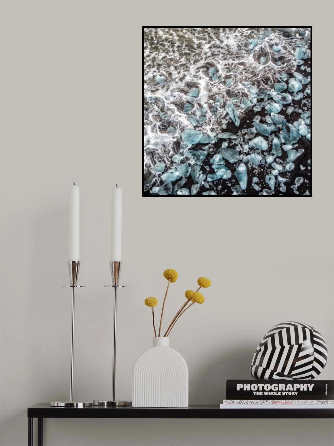 Diamond Beach Poster och Canvastavla