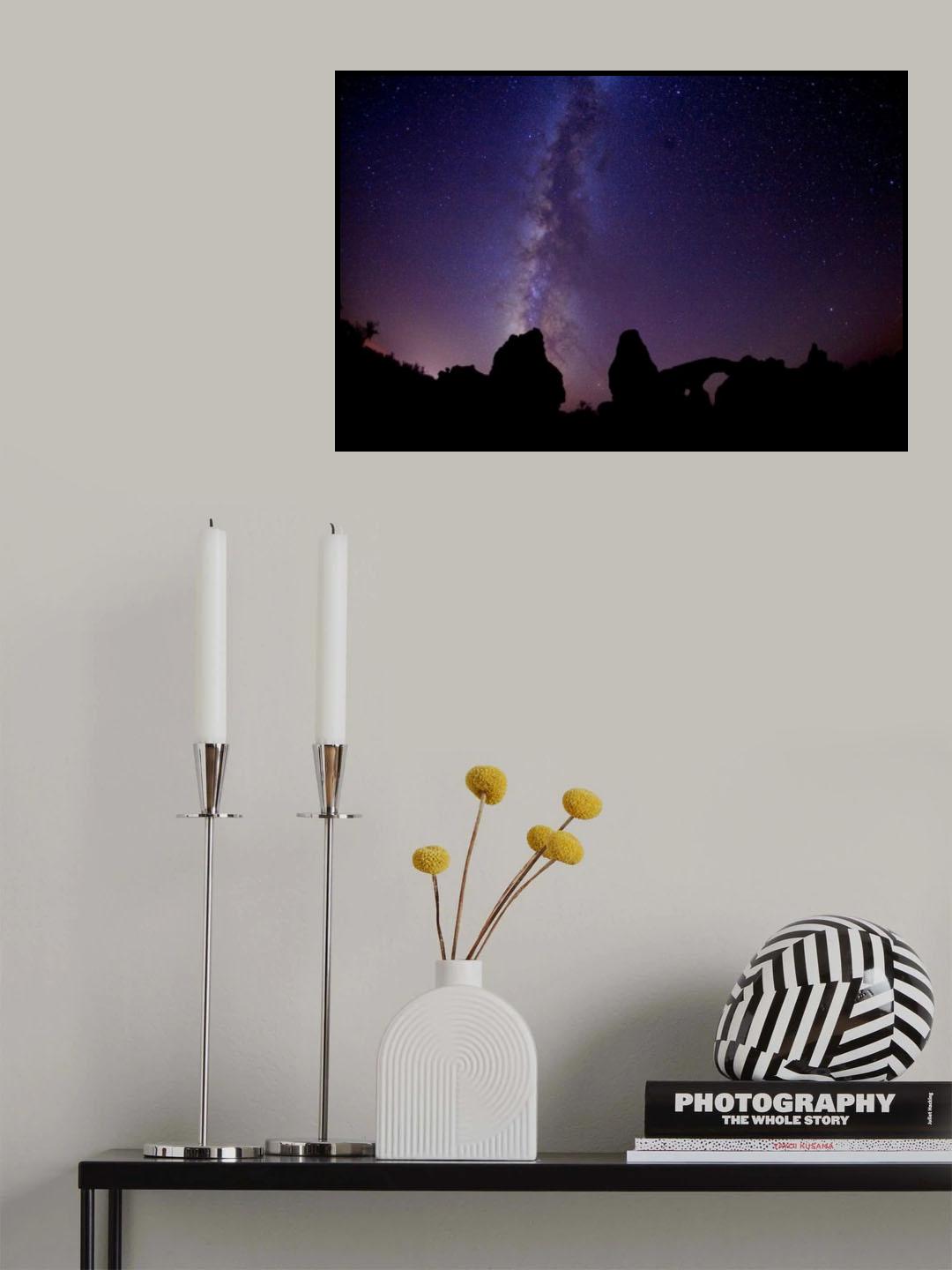 Night Arches Poster och Canvastavla