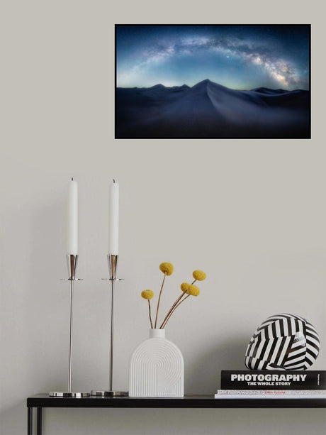 Desert starry sky Poster och Canvastavla