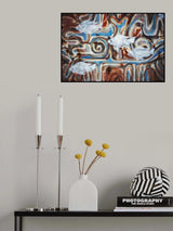 Fishies Poster och Canvastavla