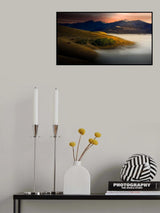 Golden hills. Poster och Canvastavla