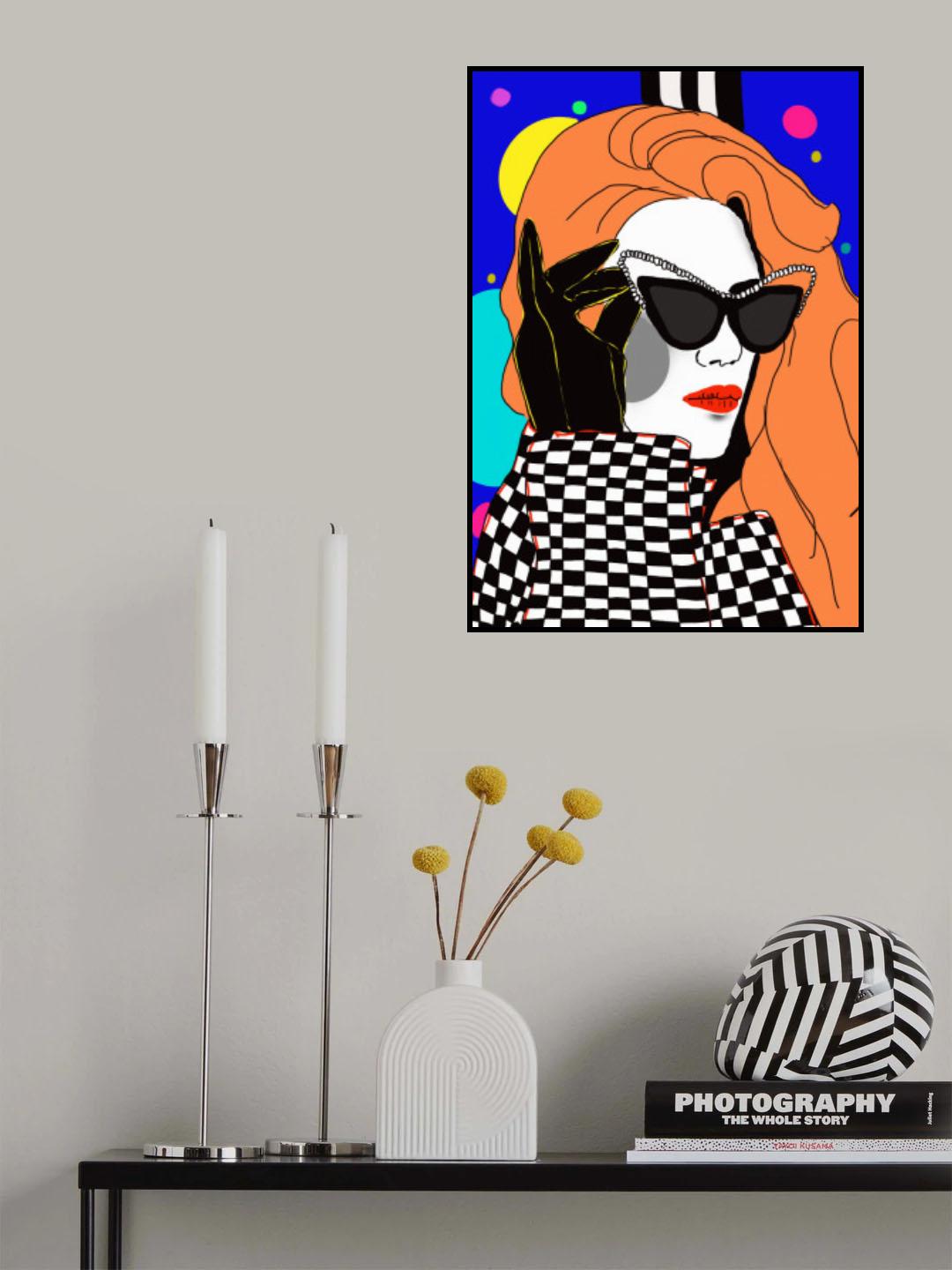 Glamour Poster och Canvastavla