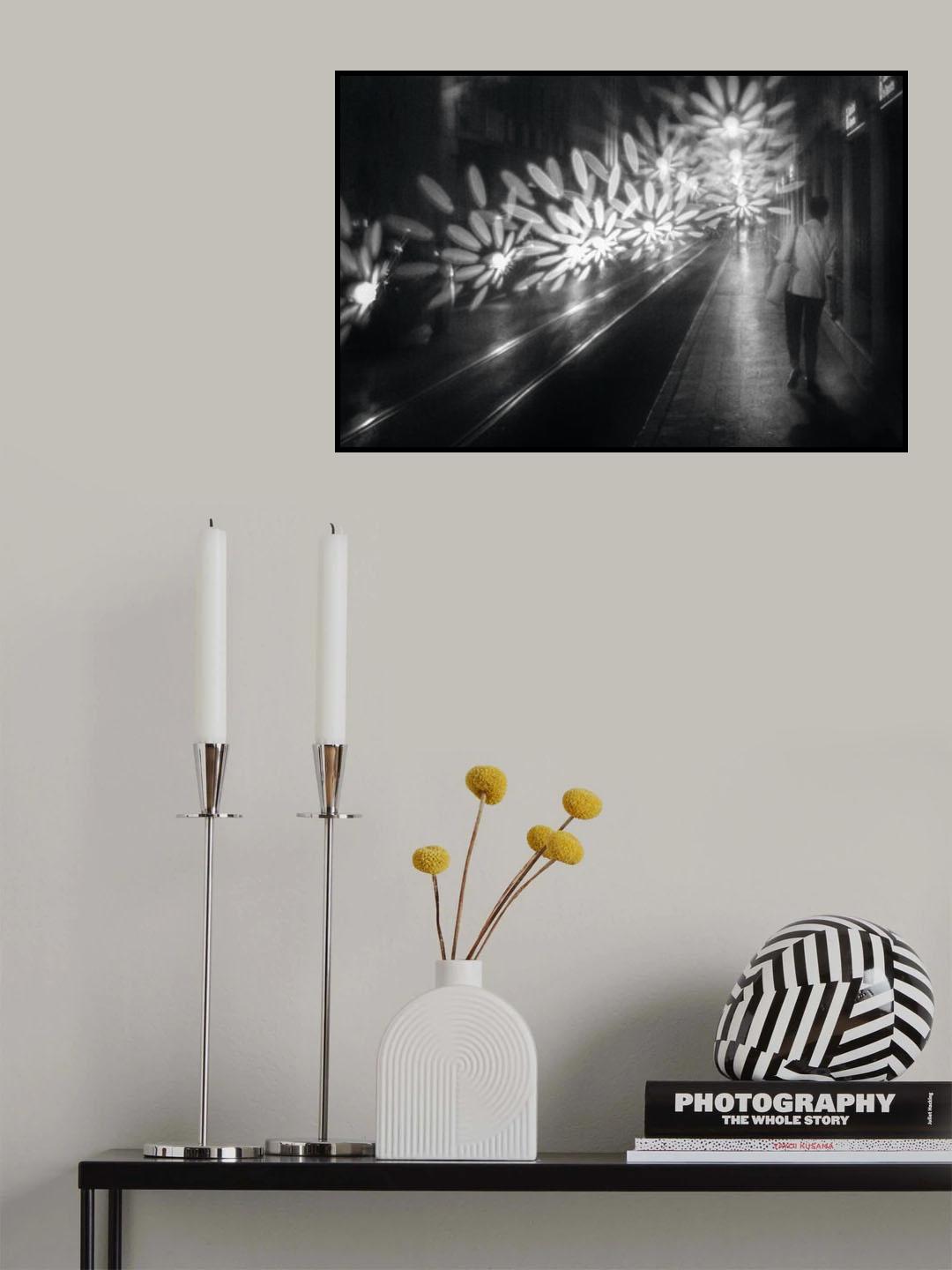 When Sparks Become Flashes Poster och Canvastavla