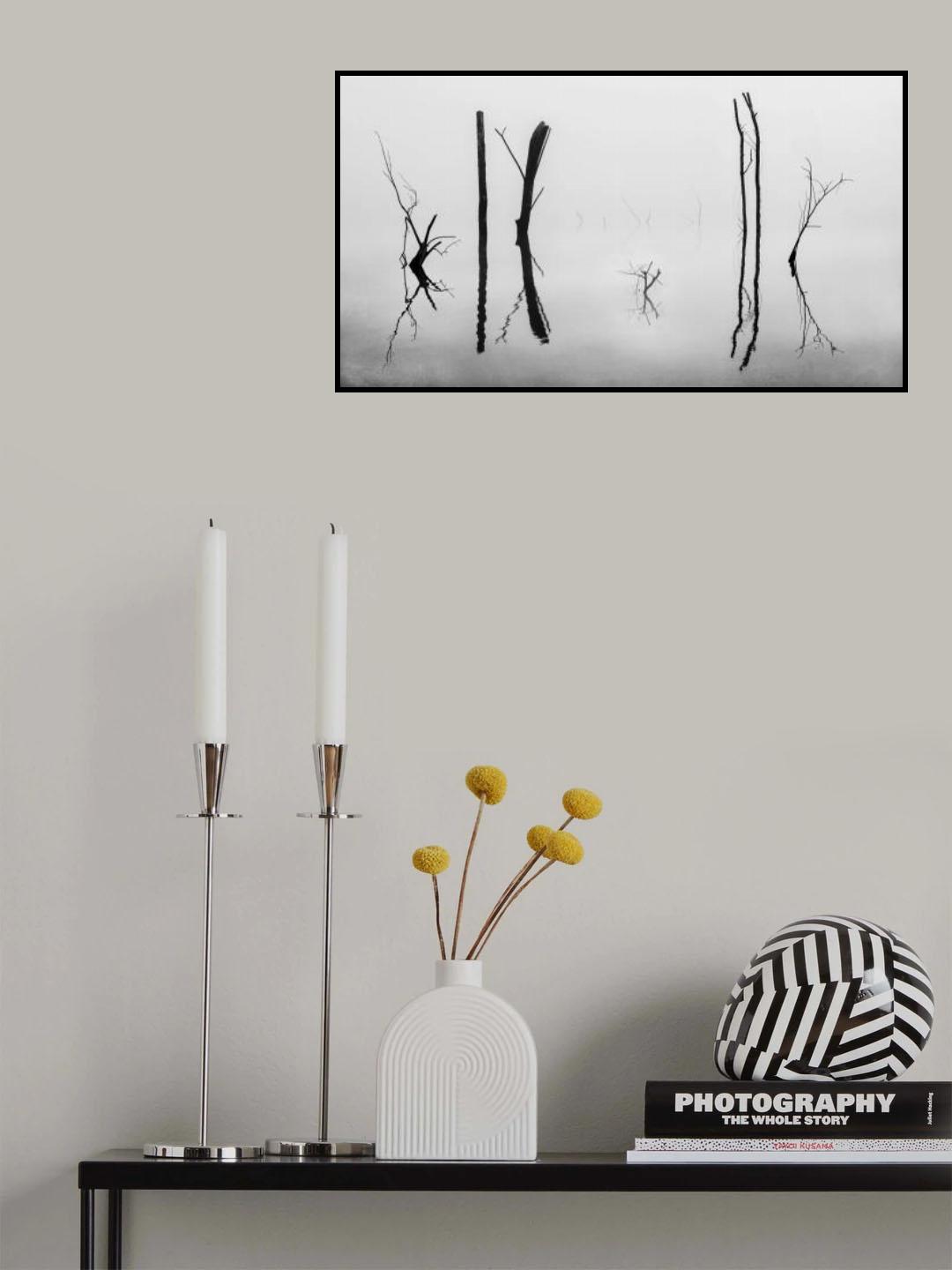 Decalcomania 02 Poster och Canvastavla
