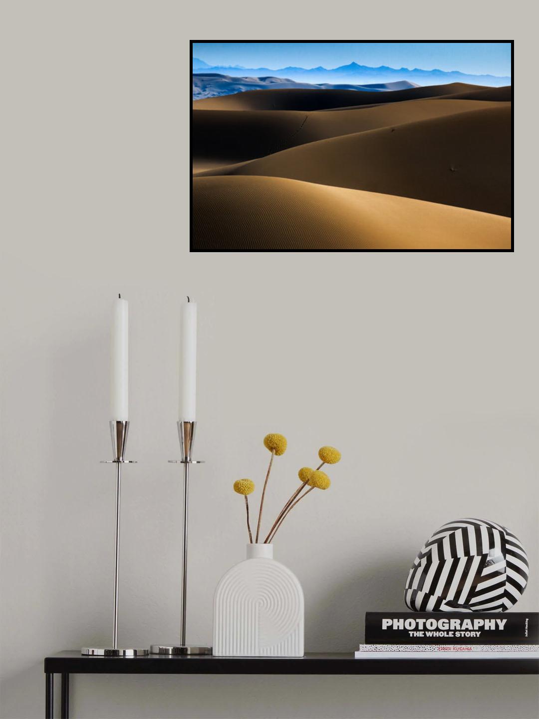 Gloomy desert Poster och Canvastavla