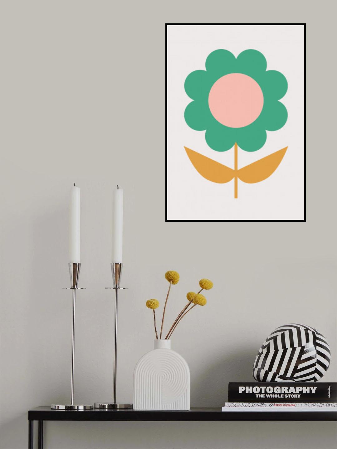 Flower 4 Poster och Canvastavla