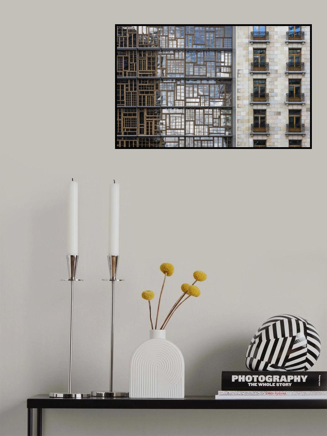 window mosaic Poster och Canvastavla