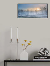 a touch of winter Poster och Canvastavla