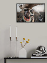 Nyangatom tribes women Poster och Canvastavla