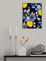 Italien Lemons 1 Poster och Canvastavla