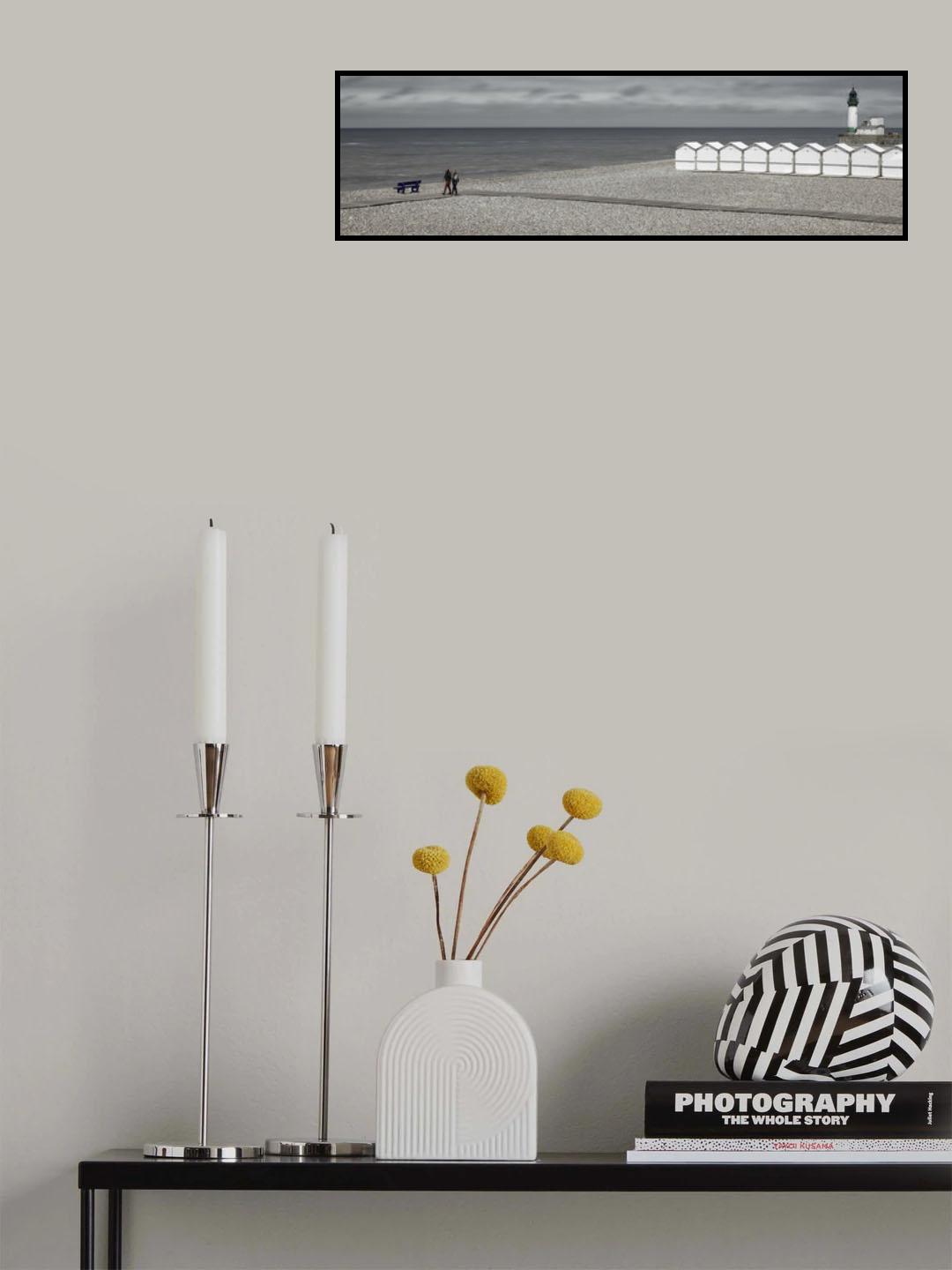 beach walk Poster och Canvastavla