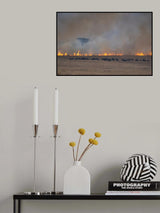 Savannah Burning Poster och Canvastavla