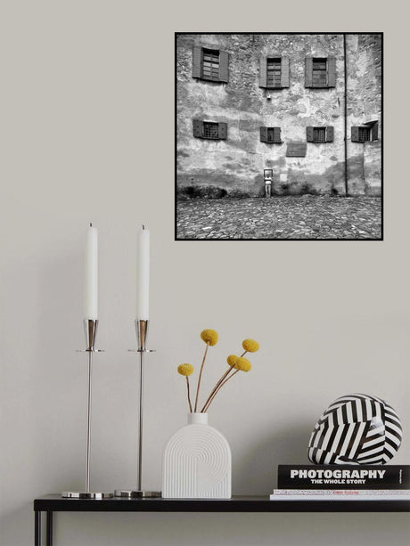 Open air museum - The man who looks out of the window - Poster och Canvastavla