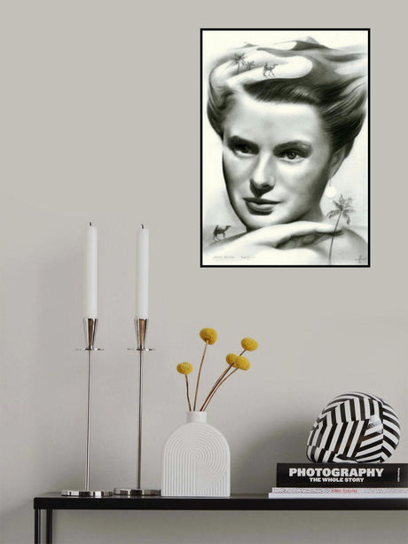 Ingrid Bergman Poster och Canvastavla