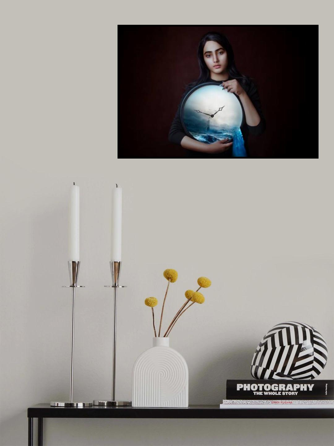 Time Hallucination Poster och Canvastavla