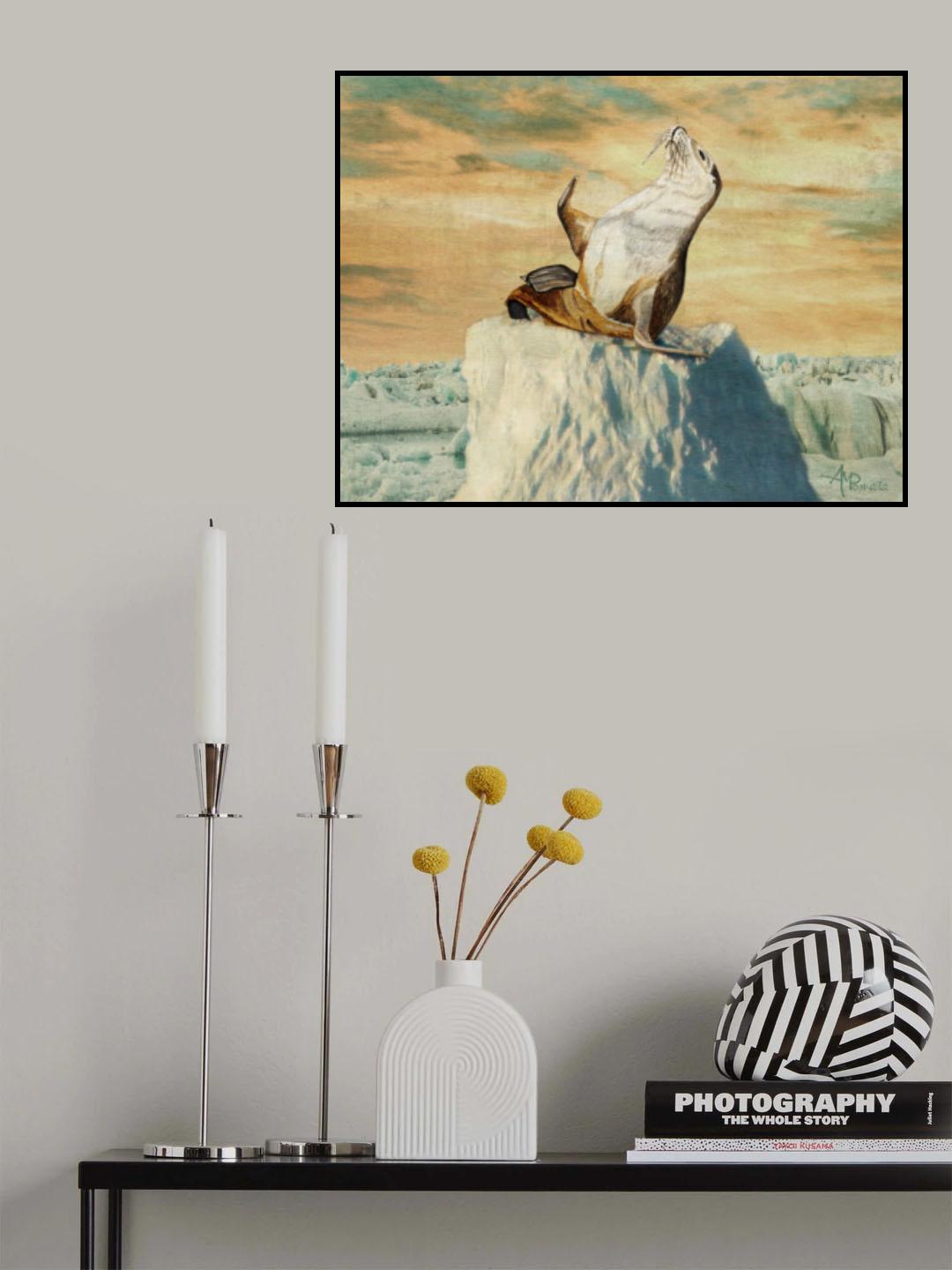 Greetings From the Arctic Poster och Canvastavla