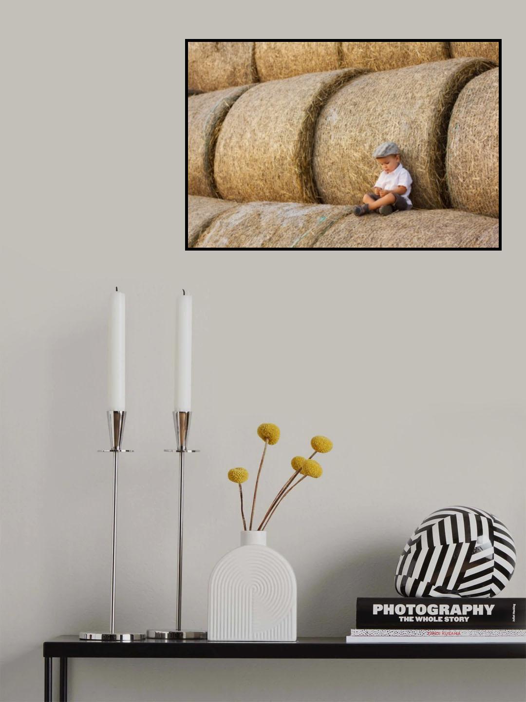 Haystacks Poster och Canvastavla