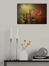 From the series "Experiments with glass" Poster och Canvastavla