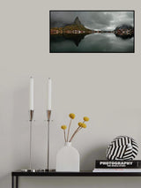 Morning in Reine Poster och Canvastavla