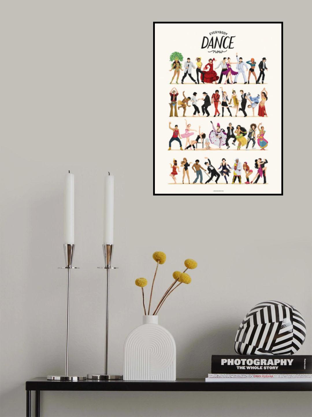 Everybody Dance Now Poster och Canvastavla