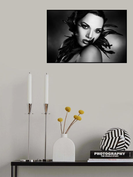 The black feathers Poster och Canvastavla