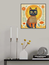 Happy Cat Iii Poster och Canvastavla