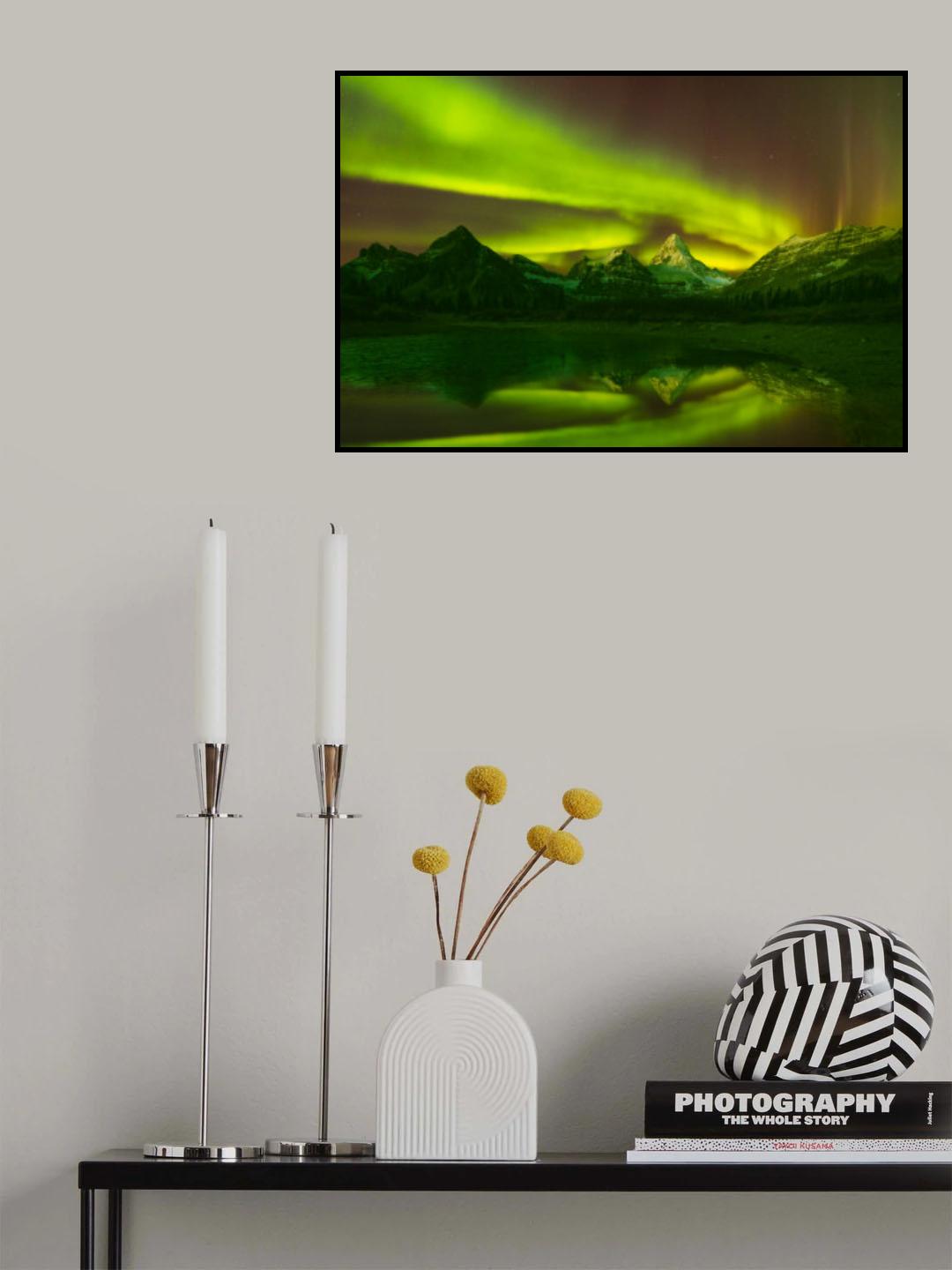 Aurora Poster och Canvastavla