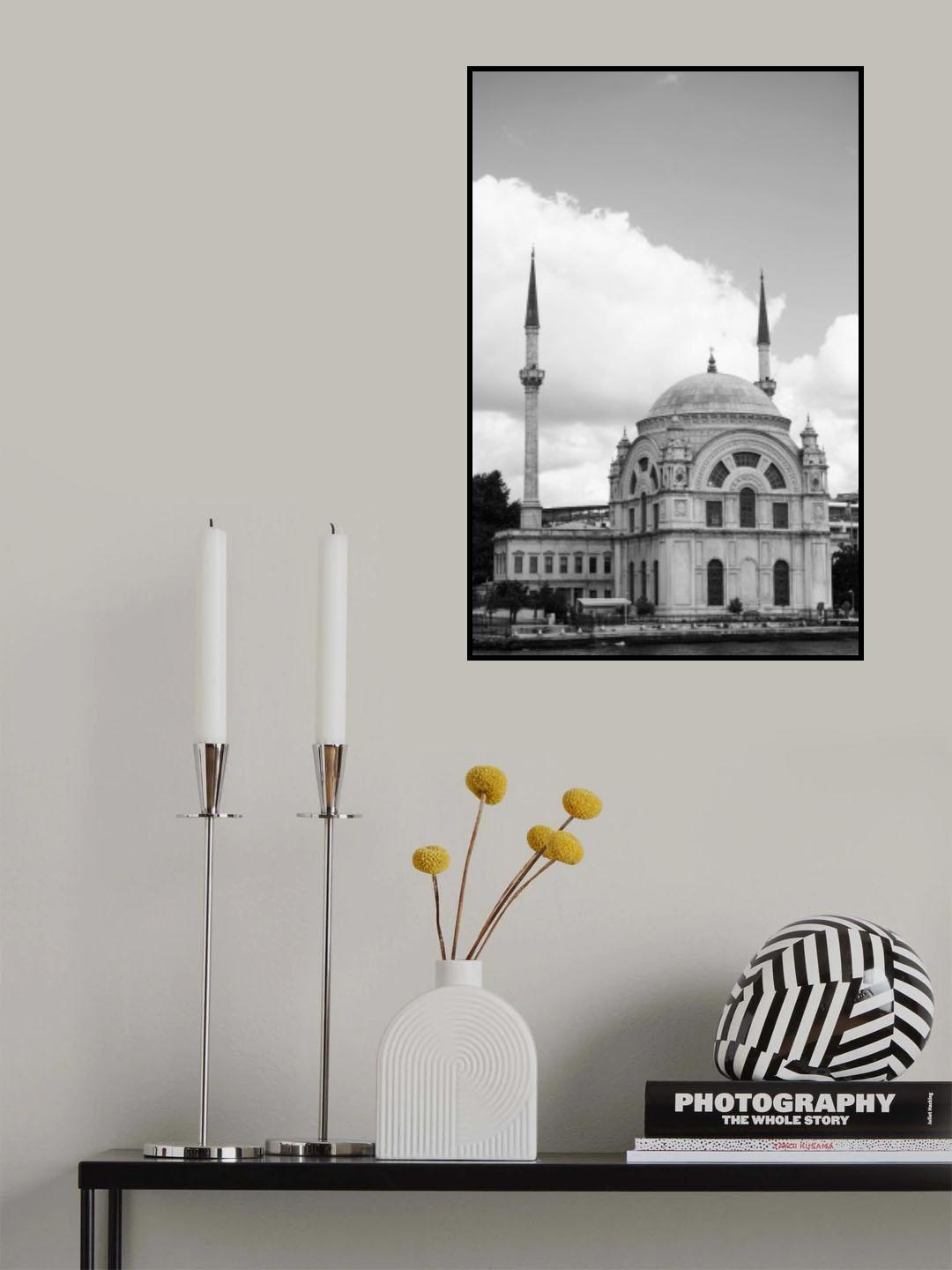 historical mosque from Istanbul, Turkey Poster och Canvastavla