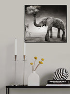 The story of elephants Poster och Canvastavla
